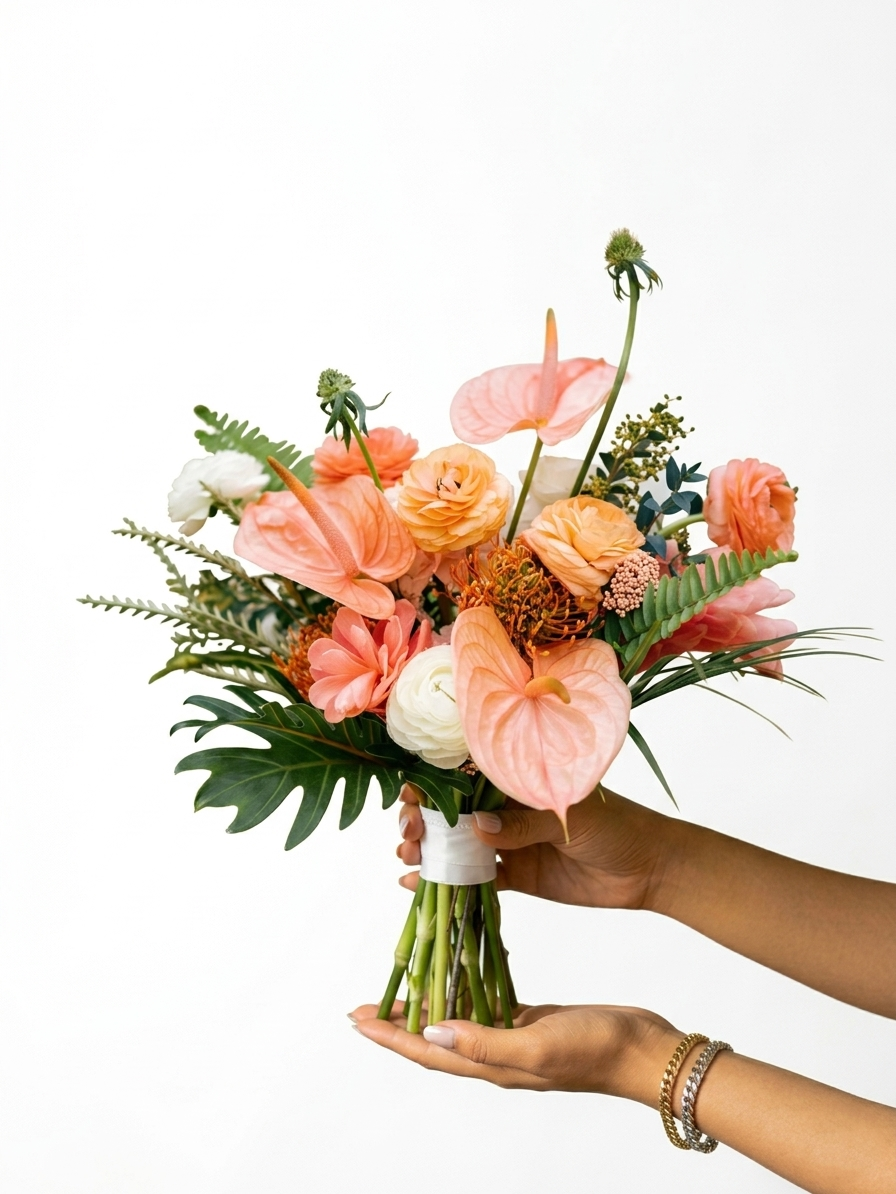 Hawaii Tropical Bridal Bouquet