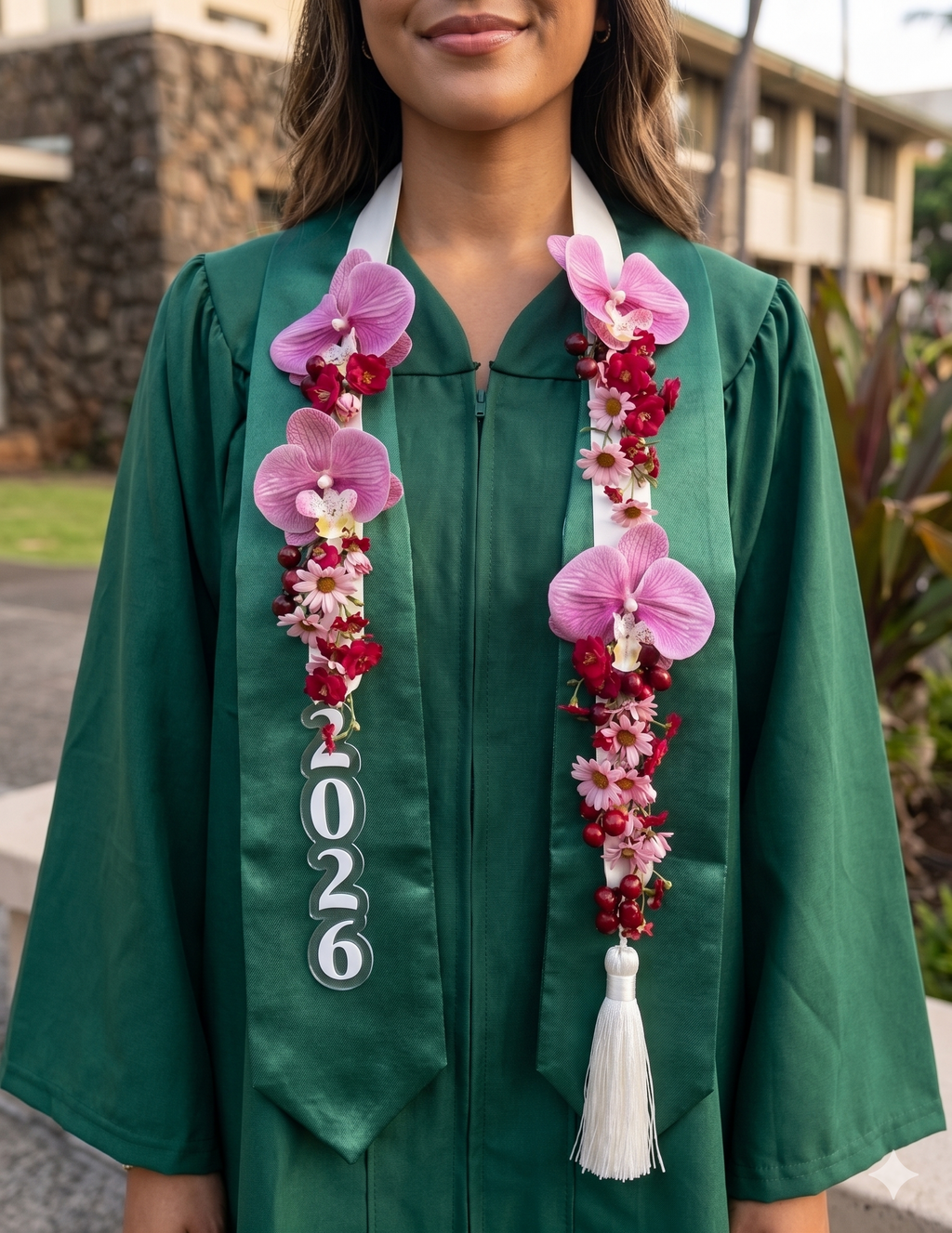 Hawaii Graduation Lei "Forever Lei"