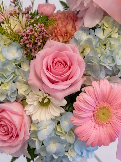 Pastel Heart Sympathy Wreath | Funeral Flower Hawaii