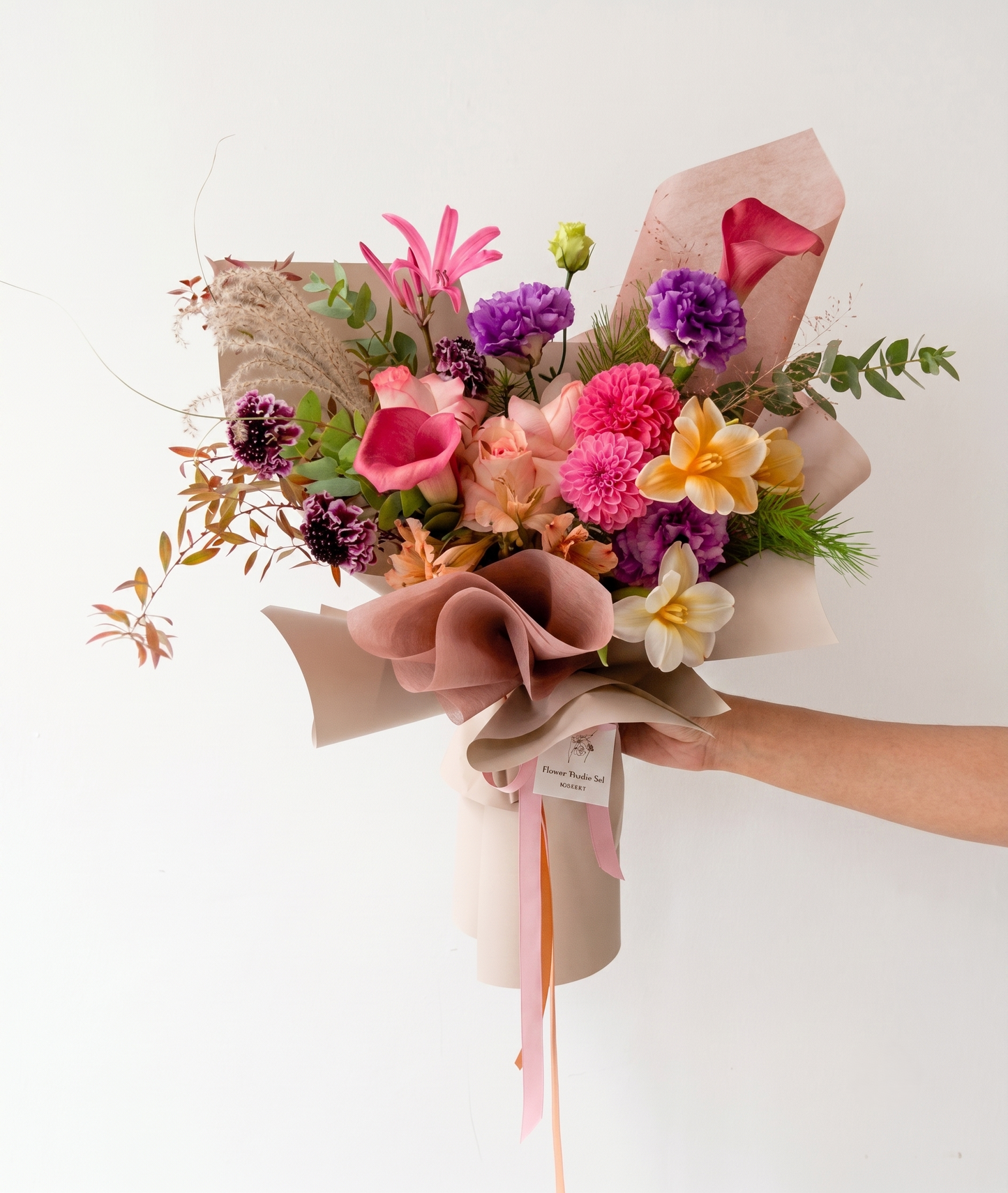 Luxury Korean-Style Wrapped Bouquet