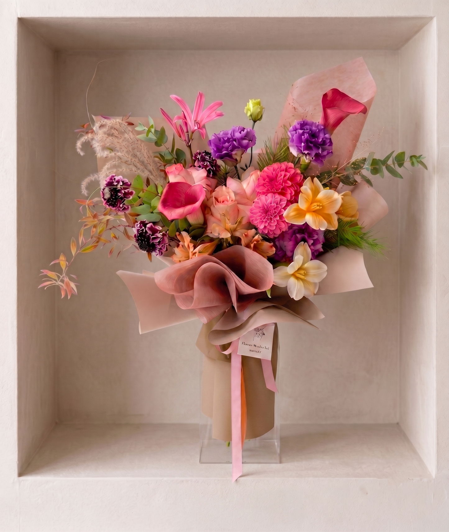 Luxury Korean-Style Wrapped Bouquet