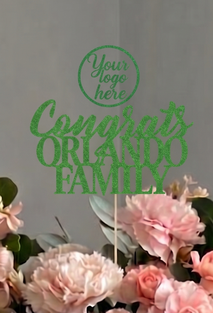 Realtor Closing Gift Floral with custom Logo
